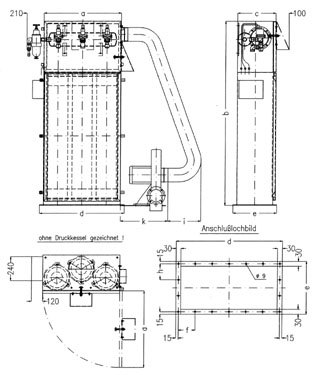 Skizze Beladerfilter