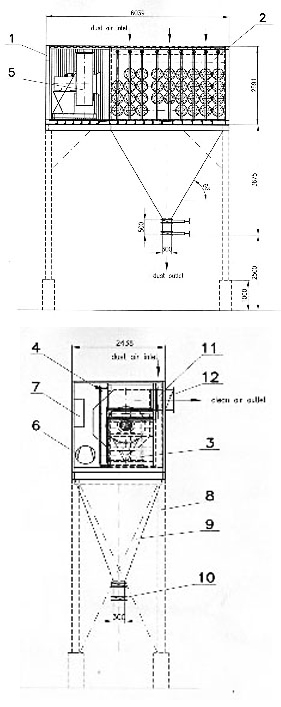 Skizze Containerfilter