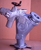 Motorische Rohrweiche