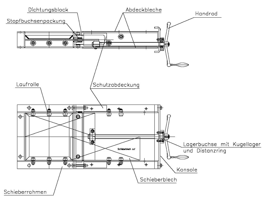 Schieberaufbau MMFS-H