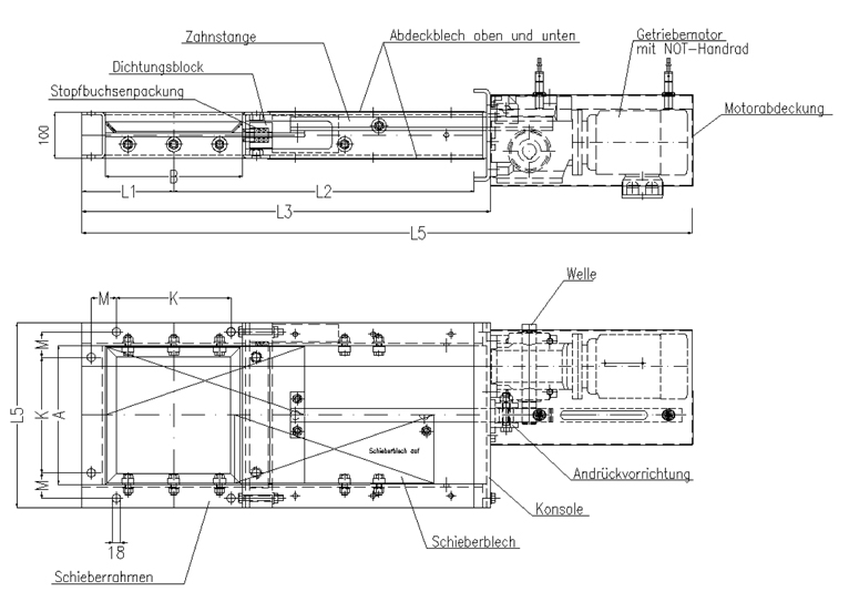 Masszeichnung SMFS-GM